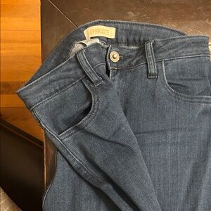 Aphrodite Women's Dark Blue Stacked Jeans